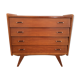 Commode vintage pieds compas 1950