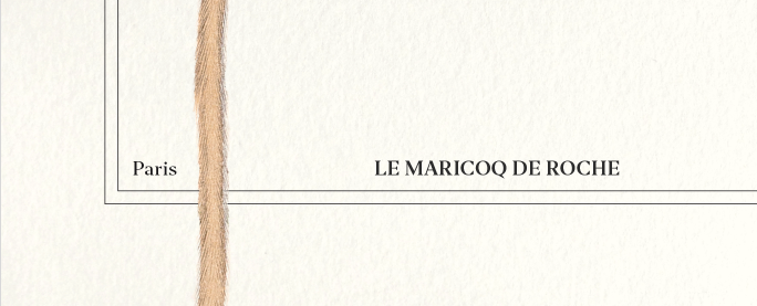 Chimera lithograph engraving animal - the maricoq