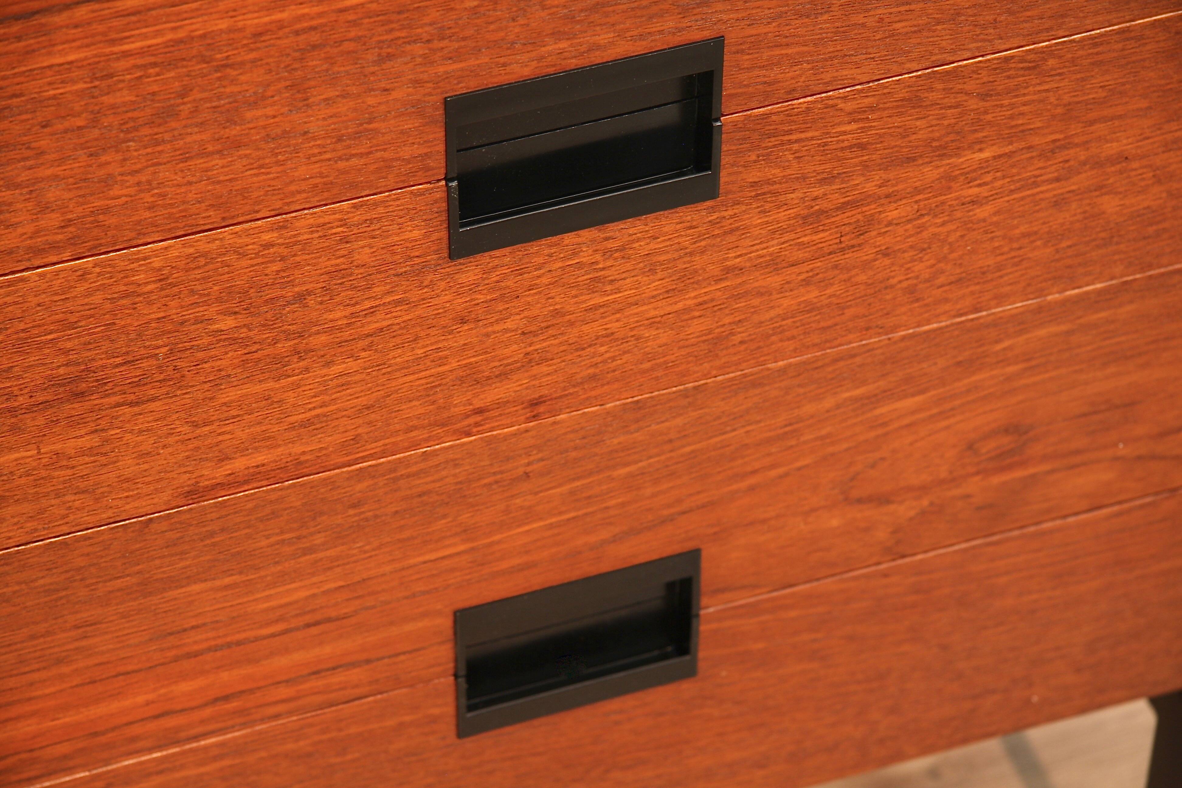 Dutch CU07 cabinet in teak, Japanese series, Cees Braakman for Pastoe, 1950