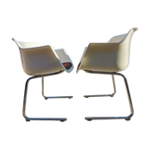 Paire de fauteuils grofilex