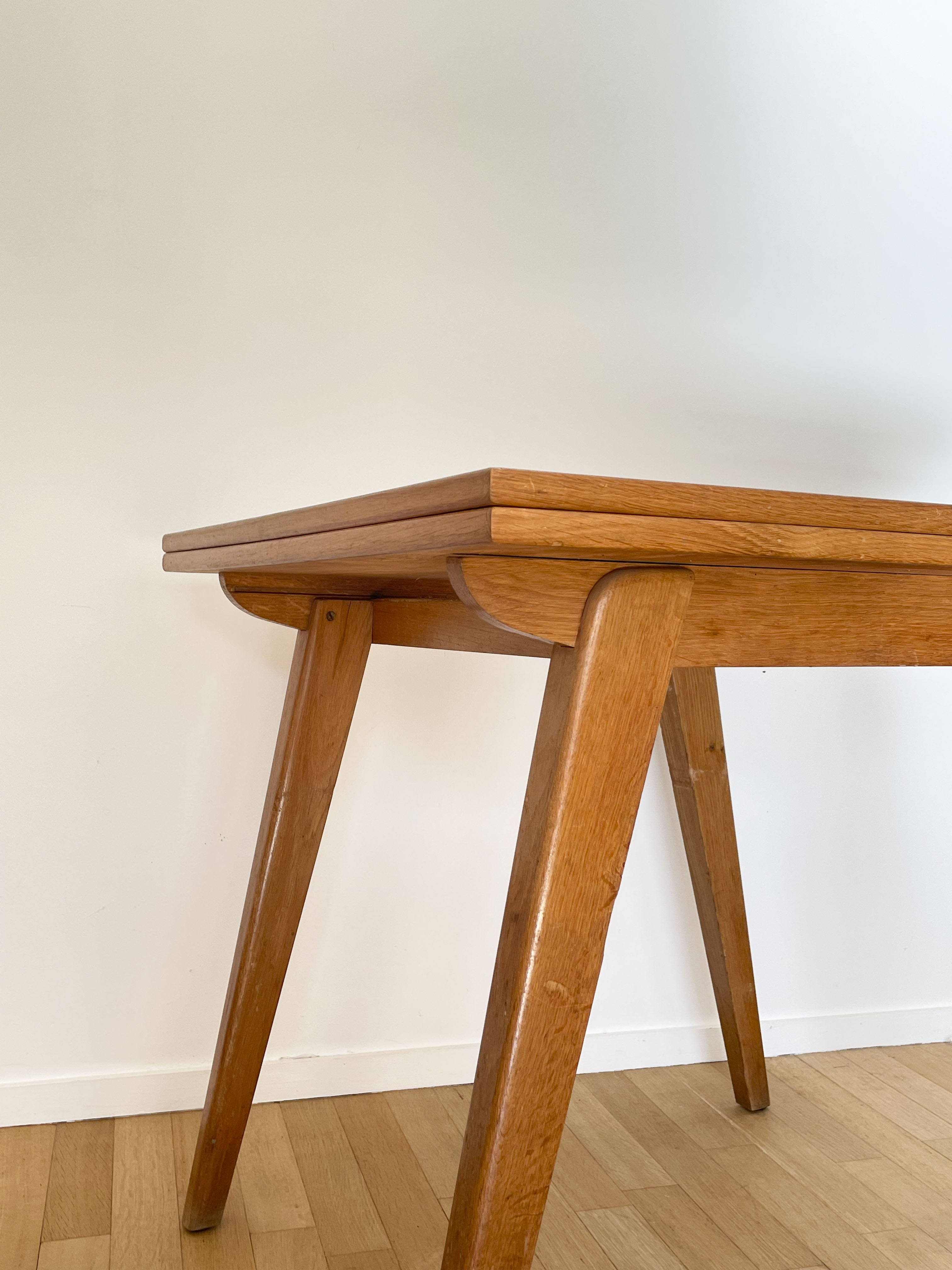 Folding wooden table, 1950