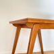 Table dépliante en bois, 1950