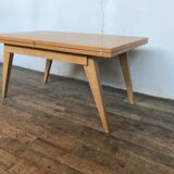 Modular coffee table up and down vintage feet compass
