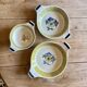 Set of 3 vintage serving dishes from the Flamingo series by Stavangerflint