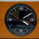Space Age Orange Alarm Clock Krups Germany, 1970s