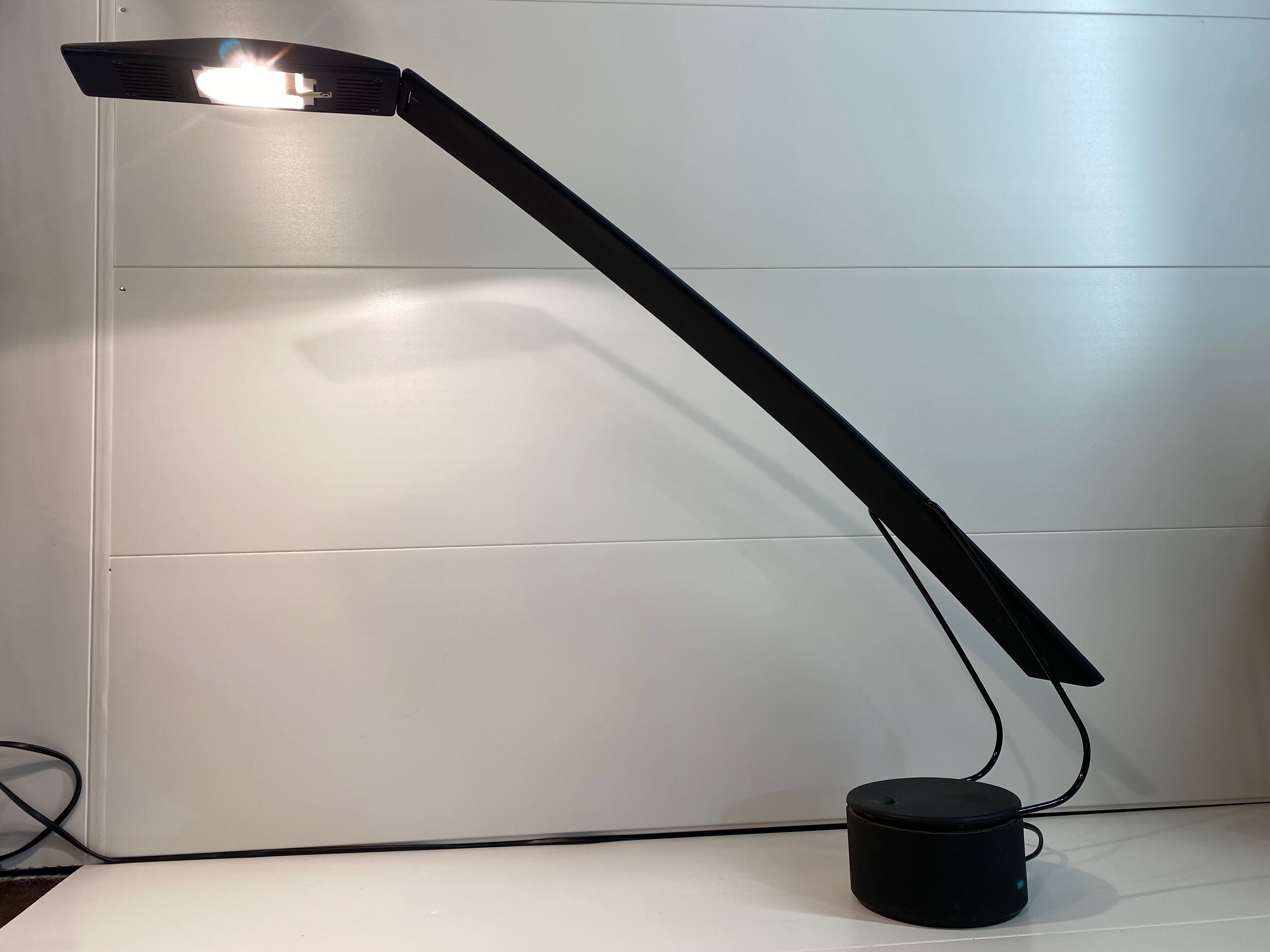 Adjustable desk lamp, Dove model by Mario Barbaglia and Marco Colombo
