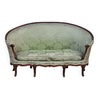 Louis XV style basket sofa