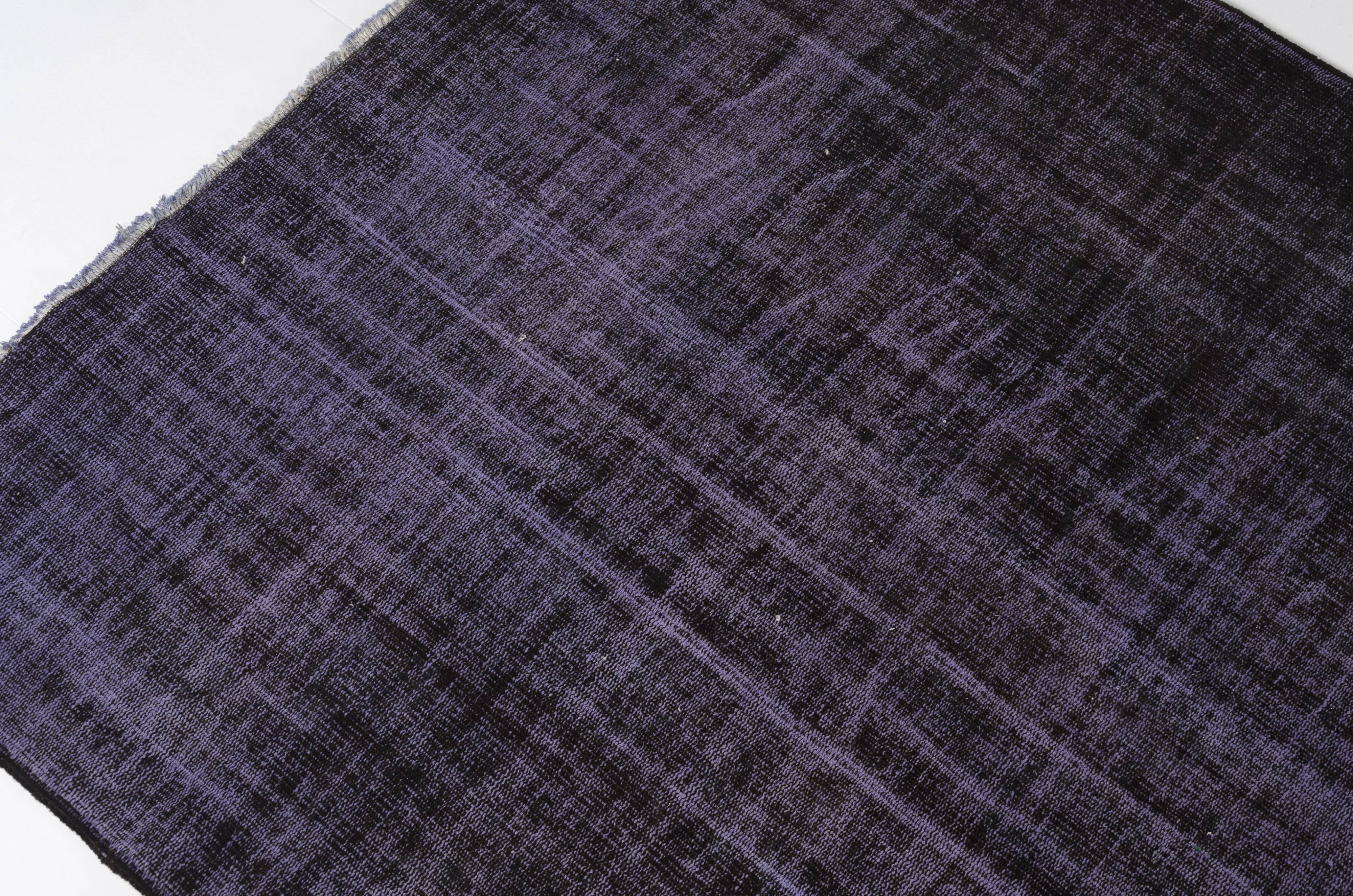 Dark Gray Anatolian Decorative Carpet