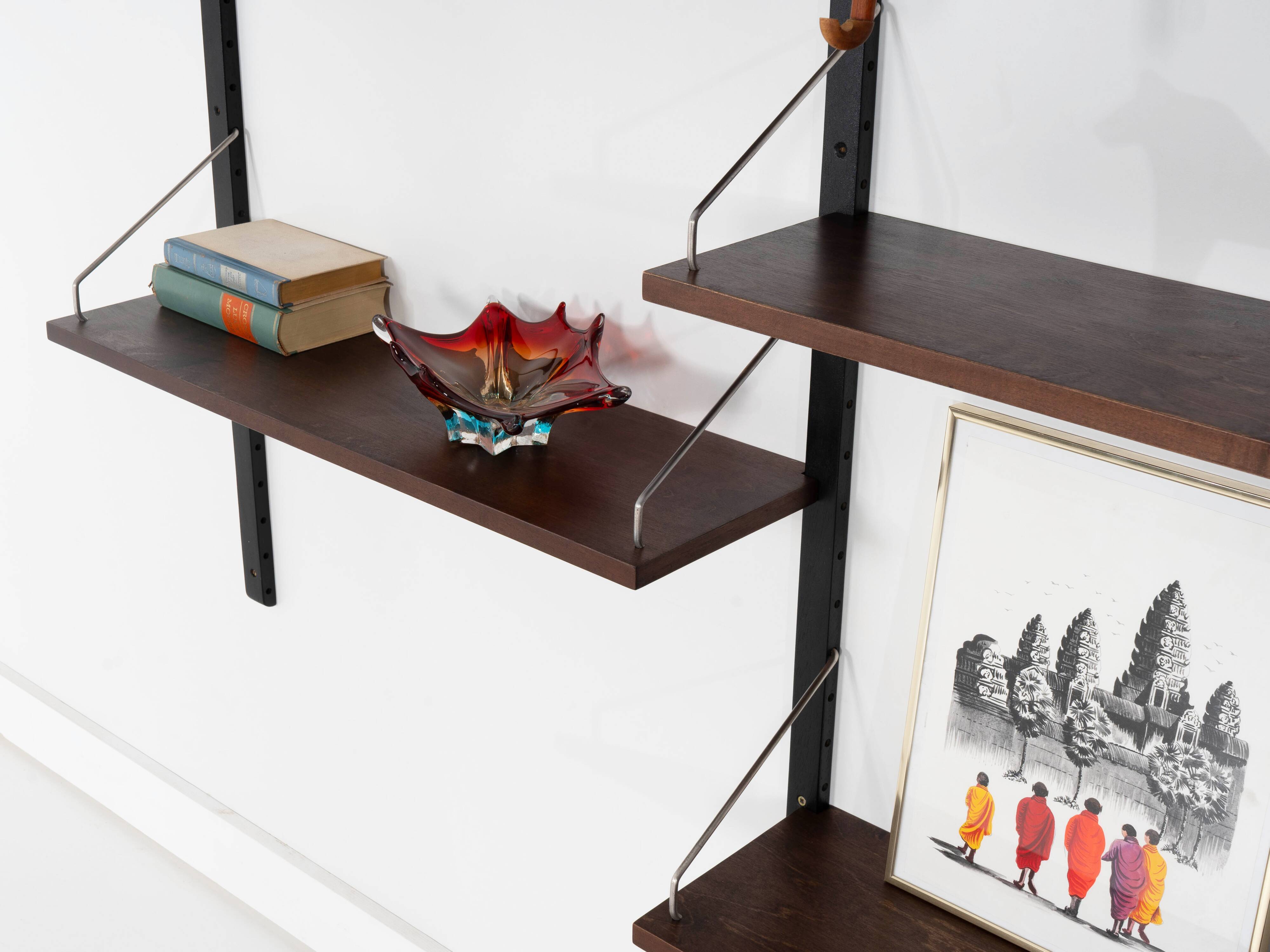 Modular shelving unit, Danish design, 1960s, designer: Poul Cadovius