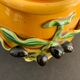 Vallauris ceramic dabbling olive pot