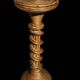 Twisted Rattan Column from the 60s Italy