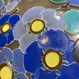 Loys lucha acid-engraved glass hanging