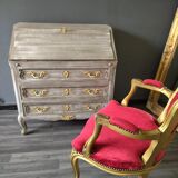 Louis XV style skate secretary