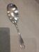 Silver plated rice serving spoons, Christofle Vendome, 25cm