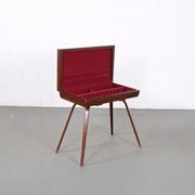 Vintage rosewood cutlery console