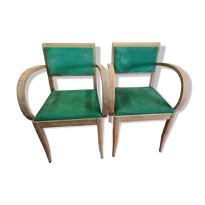 Paire de fauteuils bridges
