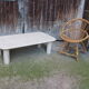 Table basse en travertin 1970