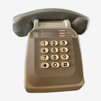 Vintage button telephone
