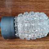 Vintage glass wall lamp