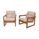Paire de fauteuils danois en teck Emc, 1970