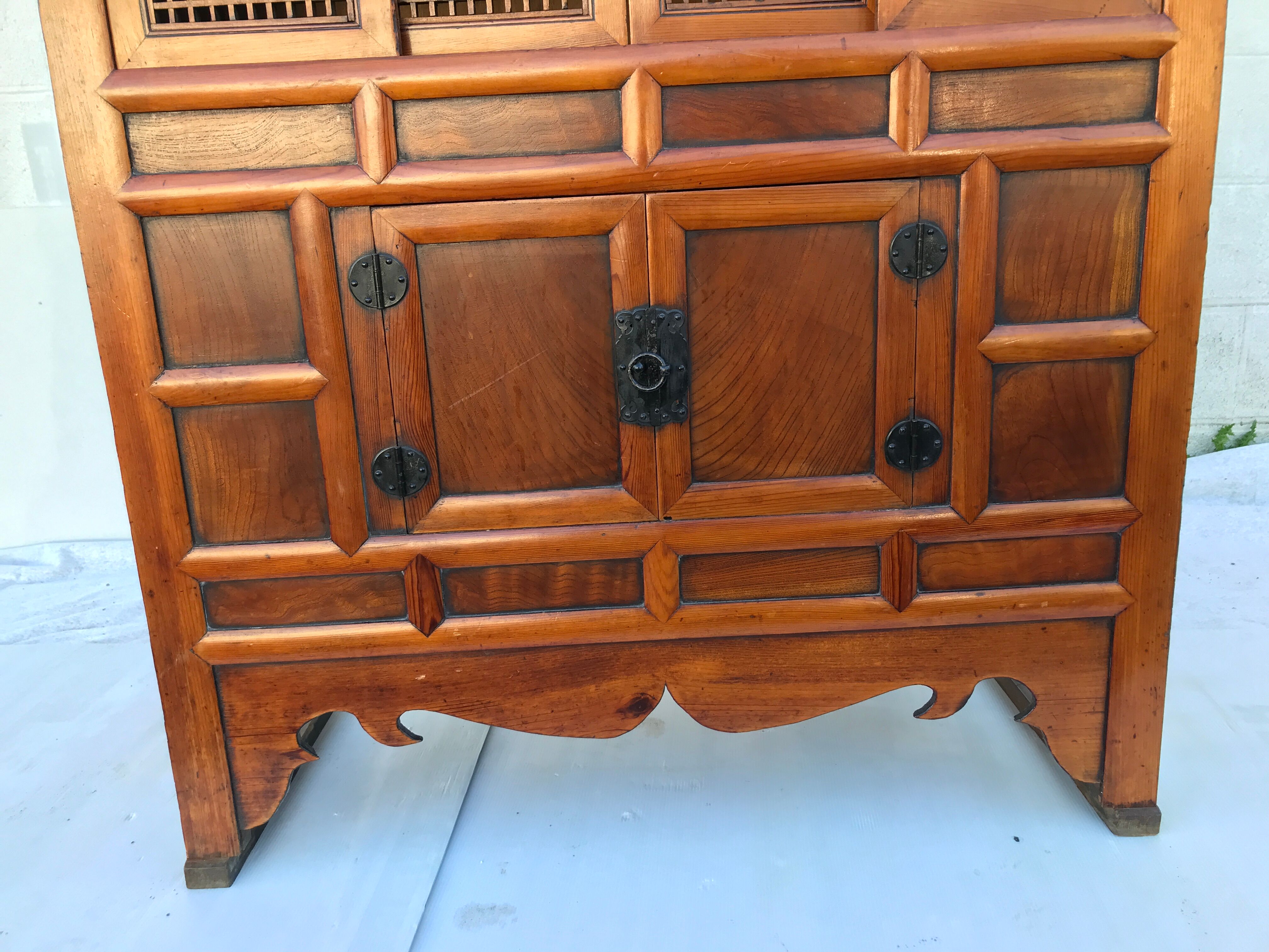 Armoire cuisine chinois japonais milieu à la fin du XIXe siècle