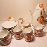 Service to coffee vintage 70 s Bareuther
