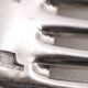 Christofle Marly cutlery set 49 pieces, knives, silver-plated metal, excellent condition.