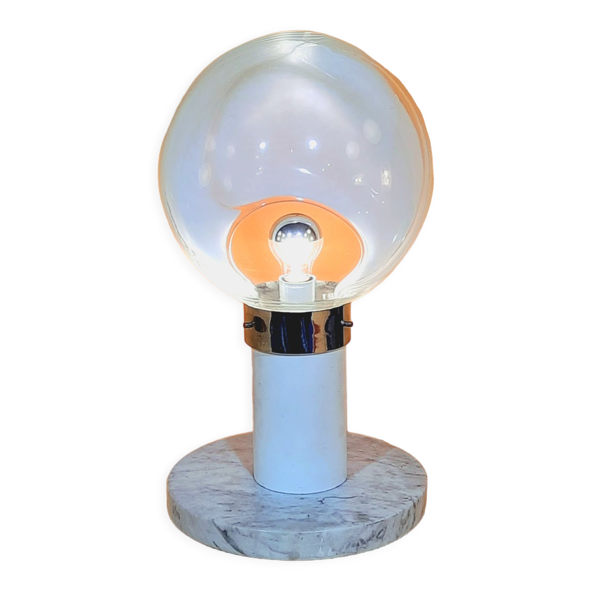 Table lamp Membrane by Toni Zuccheri for Venini circa 1960