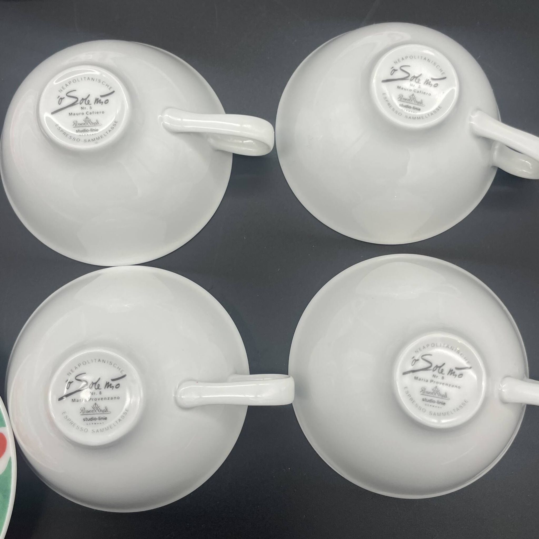 Espresso service Rosenthal Studio-Line "O Sole Mio" – 4 cups and