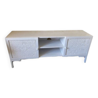 TV stand / solid mango wood sideboard