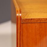 Vintage walnut sideboard, chest of drawers by František Jirák, 1970s, Czechoslovakia