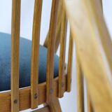 Restored Oak Dining Chairs from Interier Praha, 1960s, Set of 4