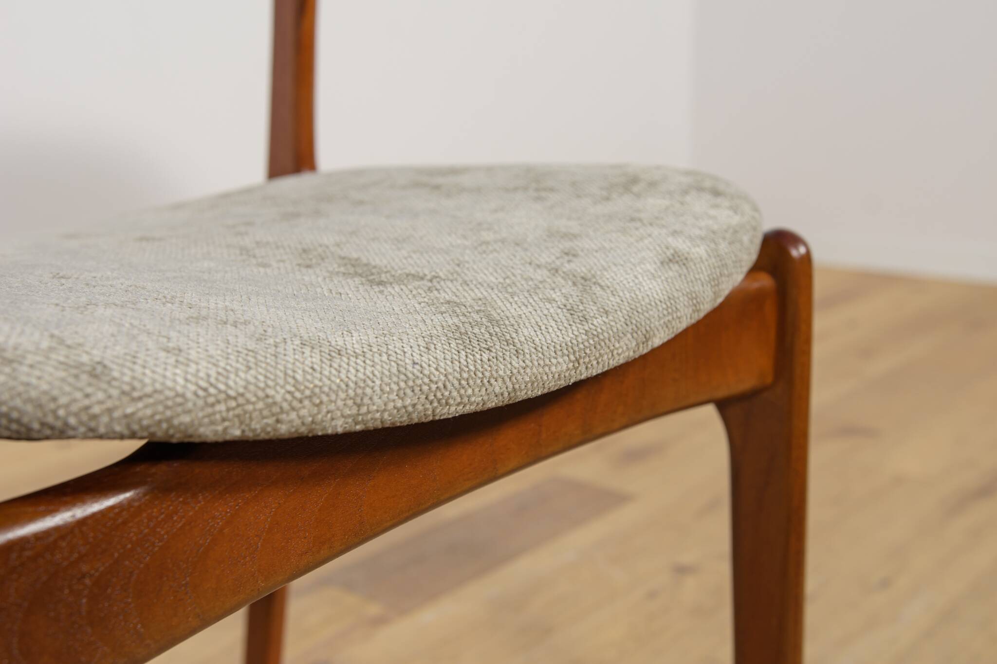 Mid-Century Model 49 Dining Chairs in Teak by Erik Buch for Odense Machine Gunning, 1960s, Set of 4