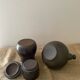 Coffee pot and milk jug by Jean Dubost