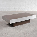 Vintage Italian Laminated & Chrome Coffee Table, 1970s