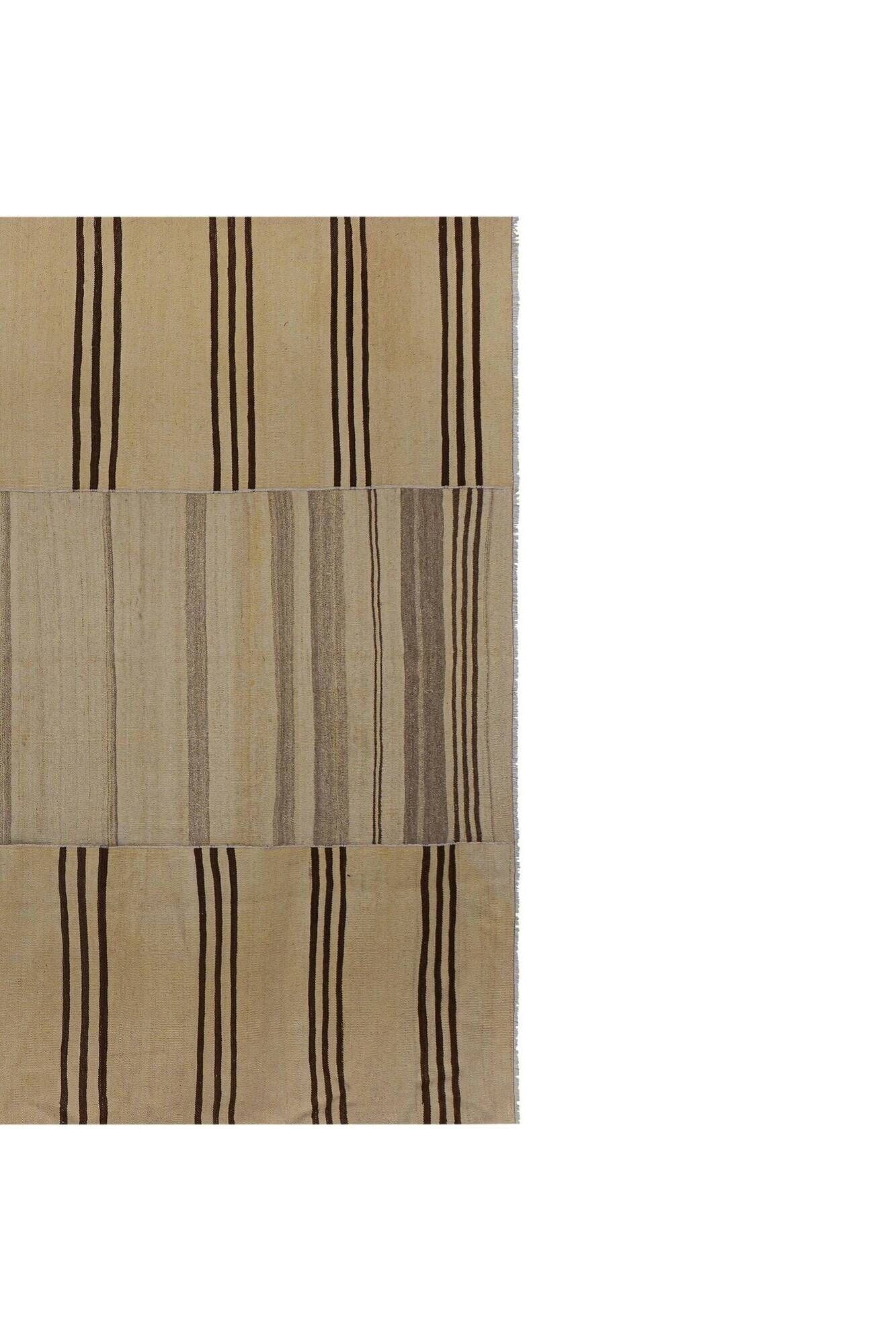 Vintage Turkish kilim handwoven 238x336 cm