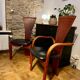 Chair and armchair set by Torstein Nielsen