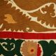Tapis turc vintage noué à la main 152x158 cm