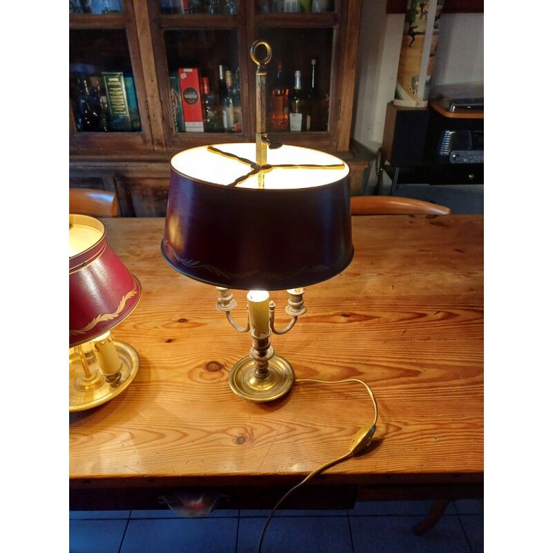 Lampe bouillotte de style empire