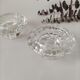 Ensemble de 2 bougeoirs en cristal