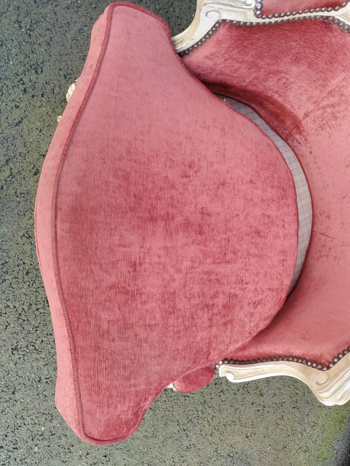 Pair of old Louis XV style armchairs