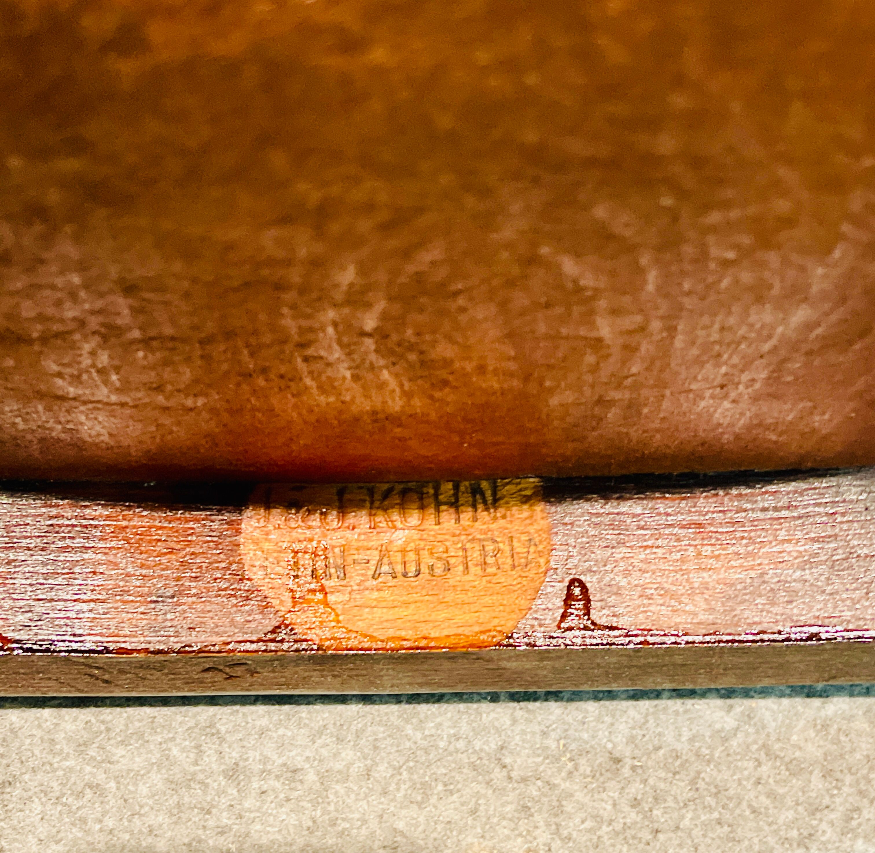 Six chairs produced by Kohn