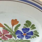 Assiettes faïence faites main  19e