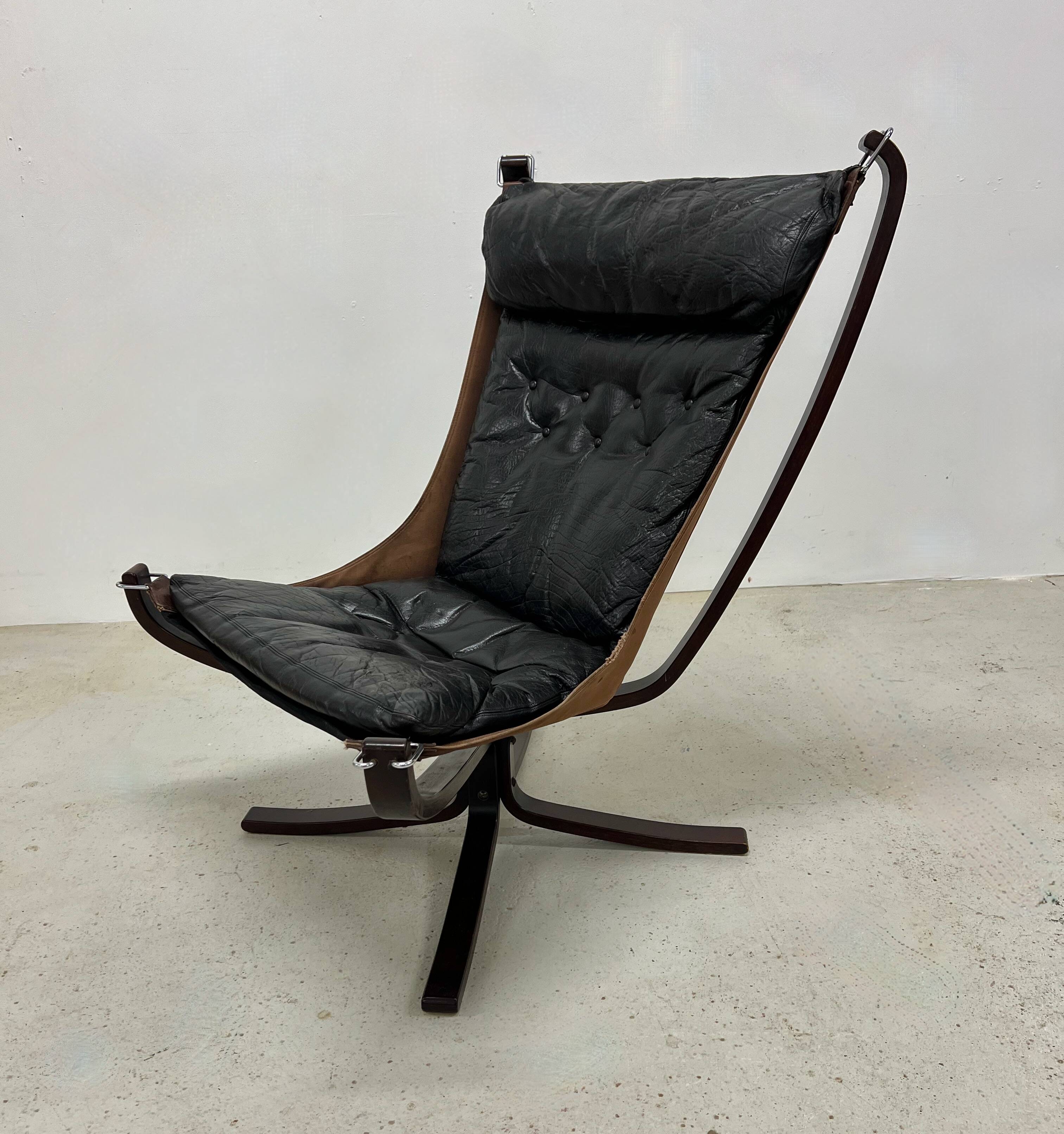 Falcon Chair By Vatne Møbler, Norway, 1970s.