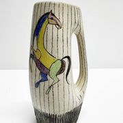 Hand-painted orangeade and water service. France, 1960s.