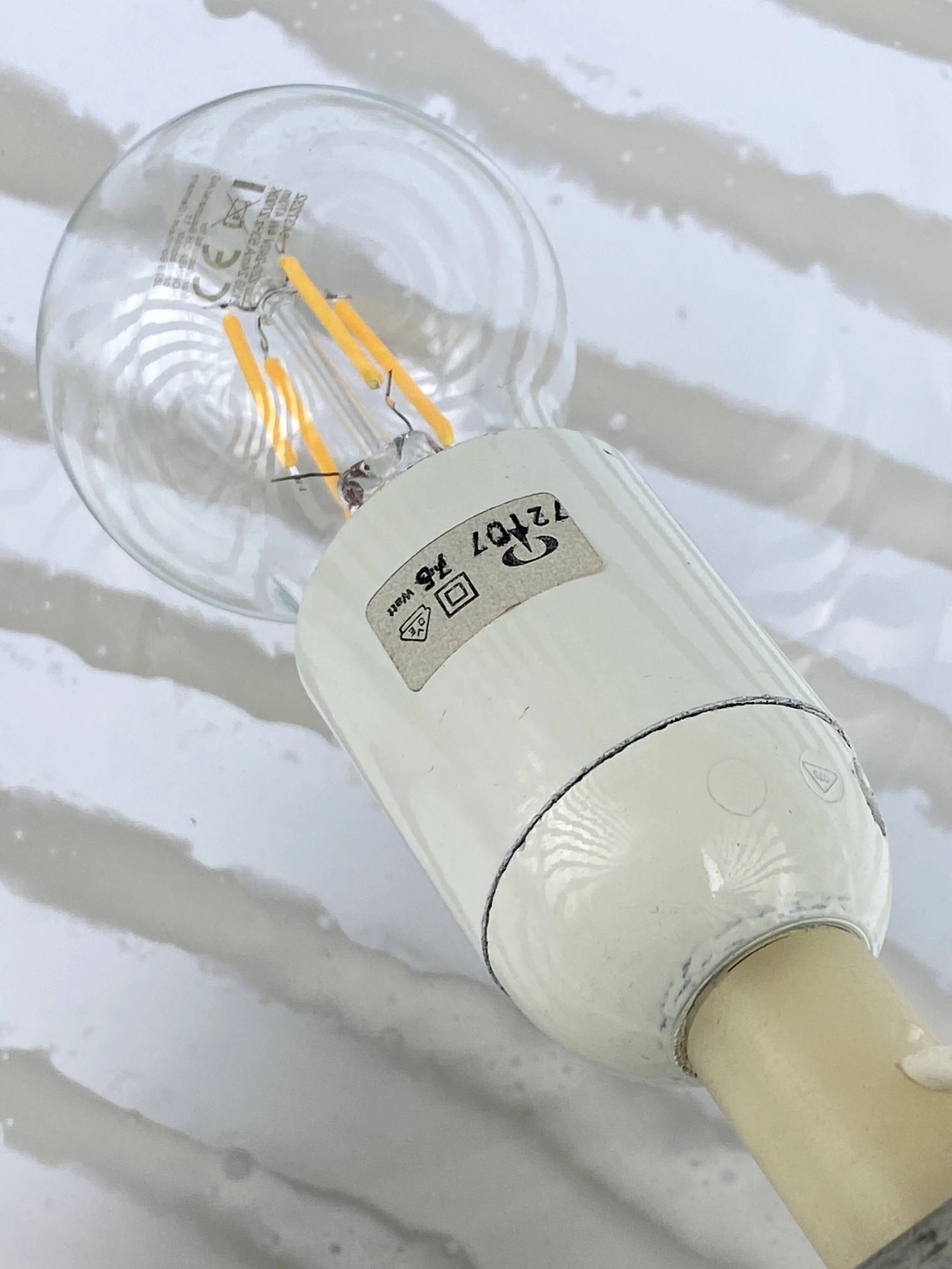 Large mushroom table lamp by Peill and Putzler in smoked glass XL 1970