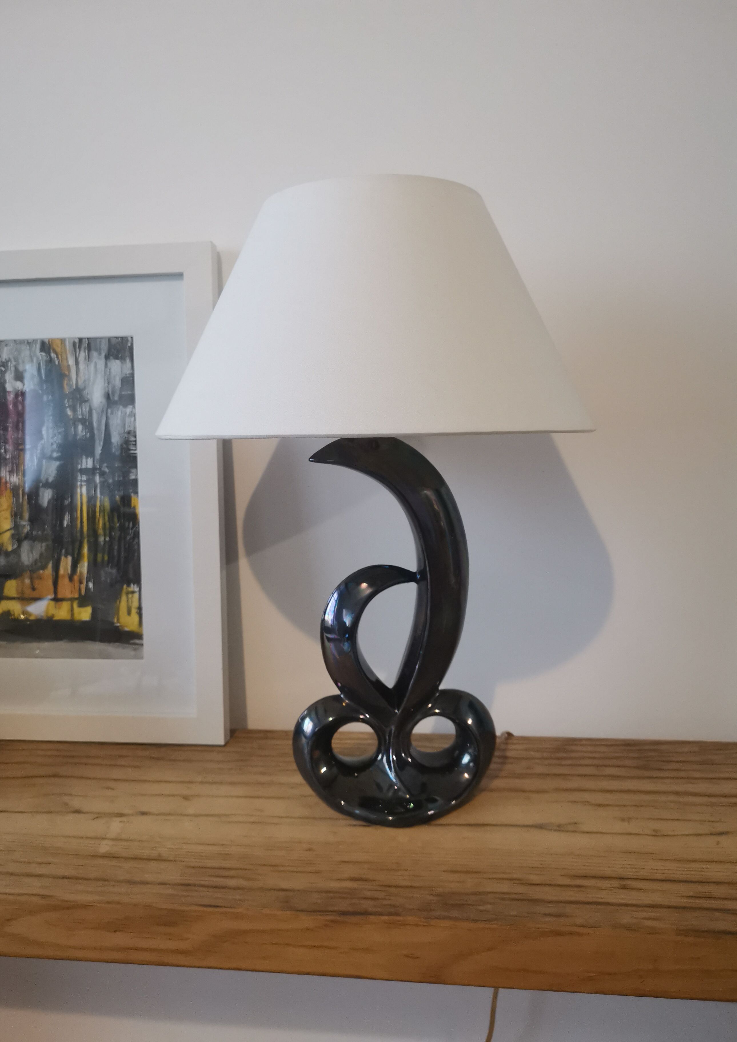 French table lamp 50s / collection / French ceramics / 50s / 1950s / vintage