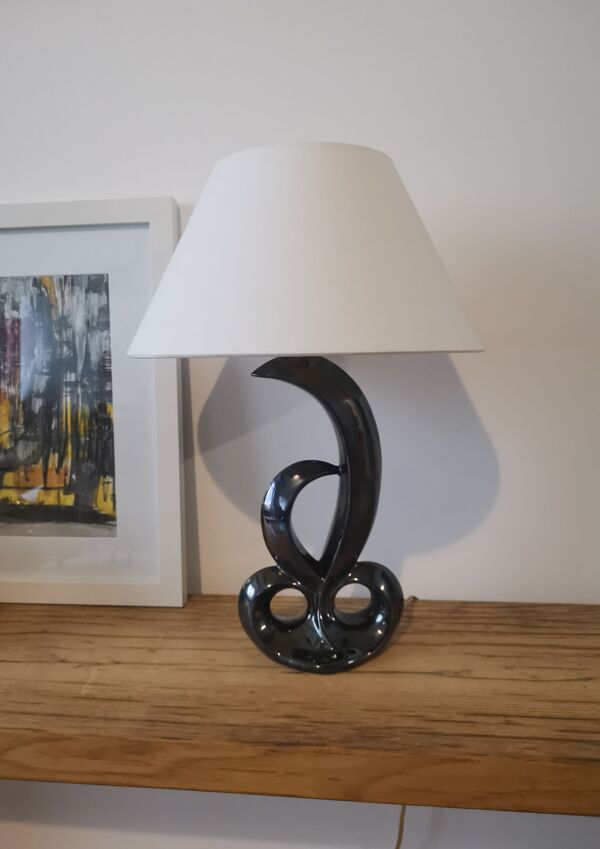 Lampe de table française années 50 / collection / céramique française / années 50 / 1950s / vintage
