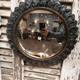 Convex mirror 28 cm black