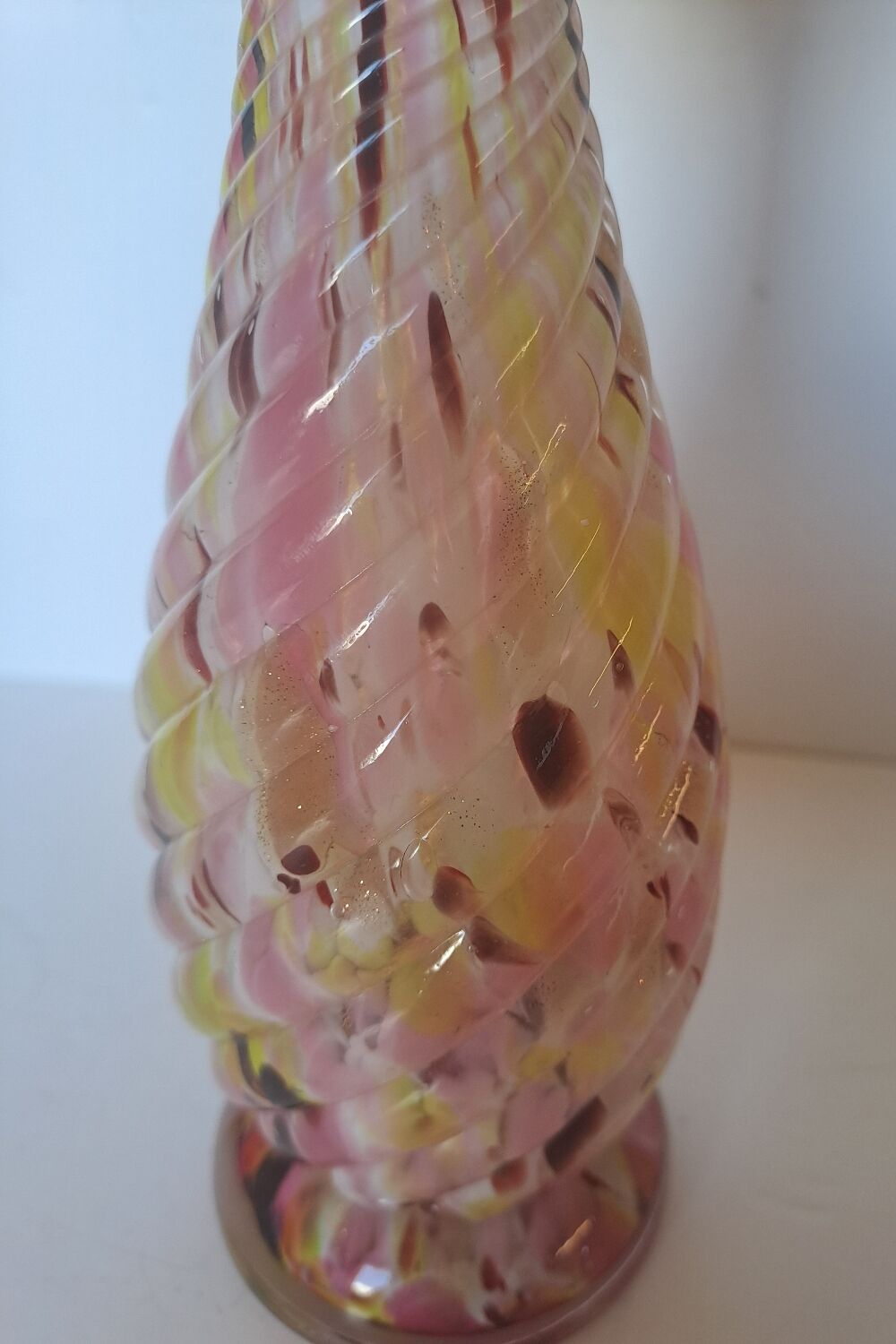 Clichy glass vase
